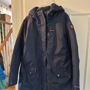 Columbia Winter Jacket - Navy Blue